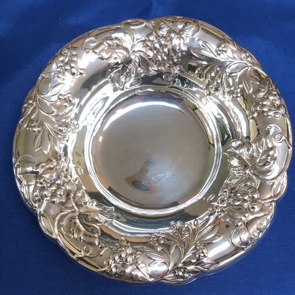 Pilgrim Silver-plate Bowl - Candy Dish Vintage. - Picture 5 of 10